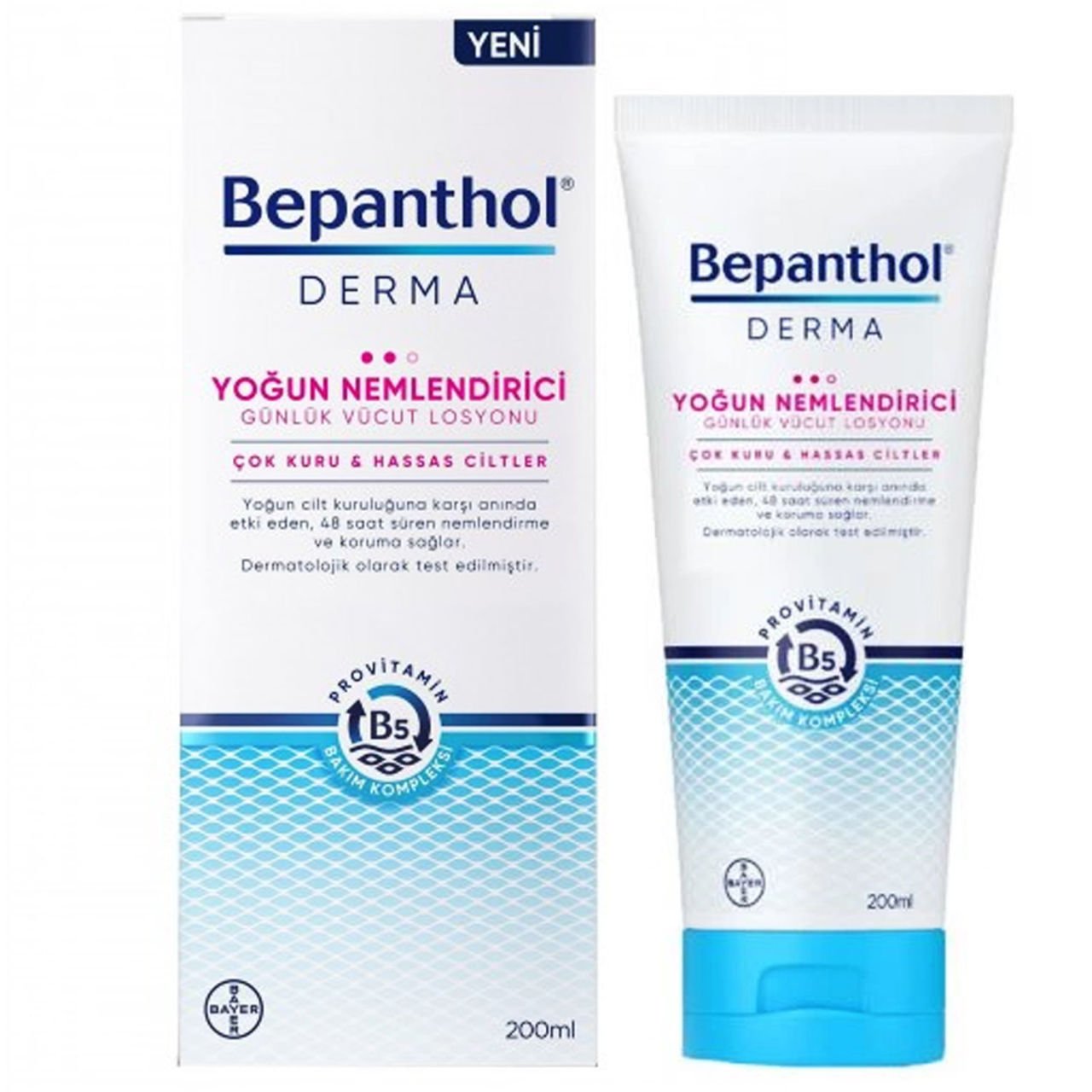 Bepanthol Derma Yoğun Nemlendirici Vücut Losyonu 200 ml