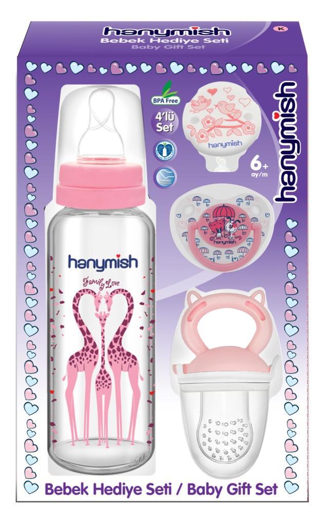 Hanymish 652 Hediye Seti - Pembe