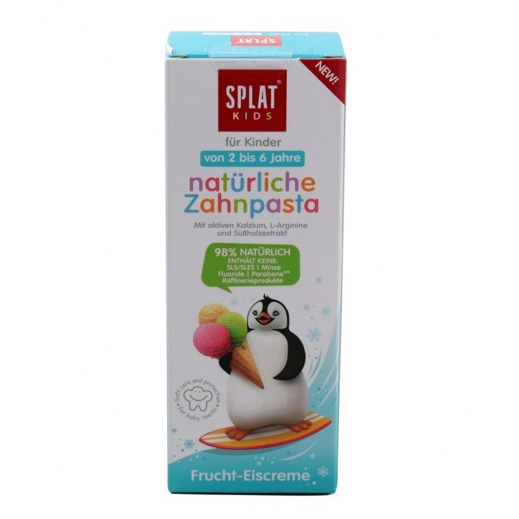 Splat Kids Meyveli Dondurma 2-6 Yaş Diş Macunu