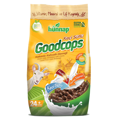 Hünnap Goodcops Keçi Sütlü Kahvaltı Gevreği 250 g
