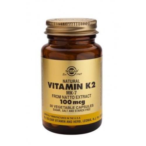 Solgar Vitamin K 100 mg 50 Kapsül