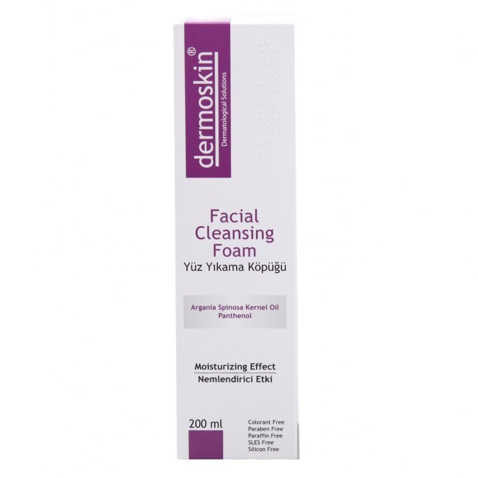 Dermoskin Facial Cleansing Foam 200 ml Yüz Yıkama Köpüğü