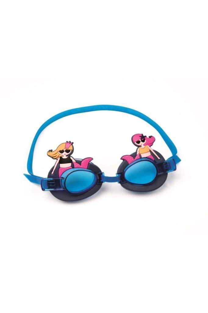 Bestway Hydro Swim Şekilli 3+ Deniz (Yüzücü) Gözlüğü Deniz Kızı