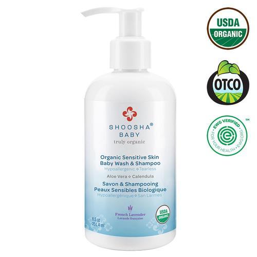 Shoosha Organik Lavanta Kokulu Bebek Şampuanı 251.4 ml