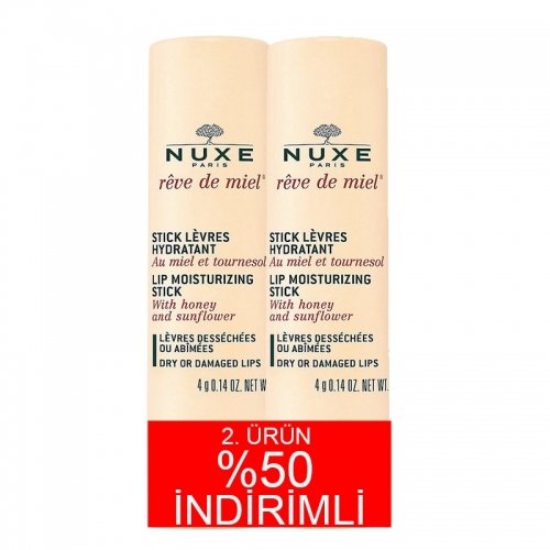 Nuxe Reve De Miel Stick Nem Dudak 4 gr 2.si %50 İndirimli
