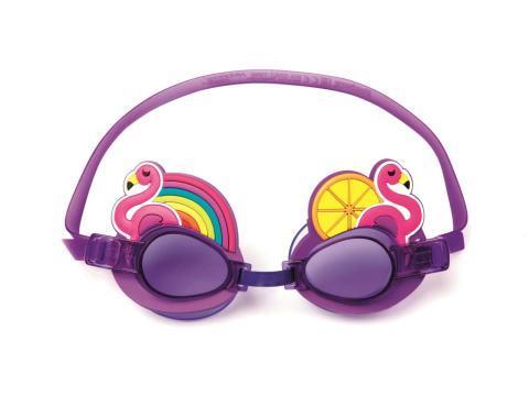 Bestway Hydro Swim Şekilli 3+ Deniz (Yüzücü) Gözlüğü Flamingo