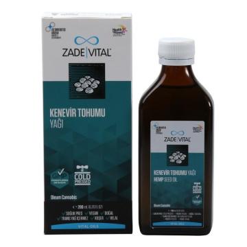 Zade Vital Kenevir Tohumu Yağı 200 ml