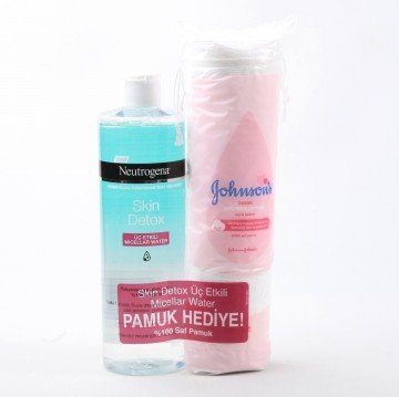 Neutrogena Micellar Water Makyaj Temizleme Suyu 400 ml (Pamuk Hediyeli)