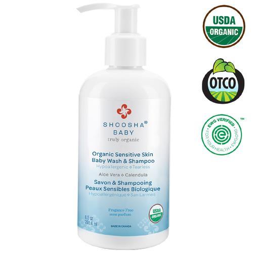 Shoosha Organik Kokusuz Bebek Şampuanı 251.4 ml
