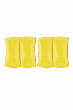 Duble Düz Renkli Kolluk 20 Cm - Sarı