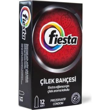Fiesta Çilek Bahçesi Prezervatif 12 Adet