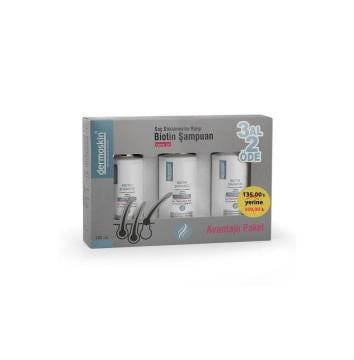Dermoskin Biotin Şampuan 3 Al 2 Öde Kofre (Kadın)
