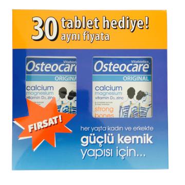 Vitabiotics Osteocare 90 Tablet + 30 Tablet HEDİYE
