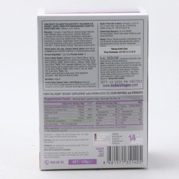 Suda Collagen + Probiotic Karpuz Aromalı Kollajen 14 Saşe