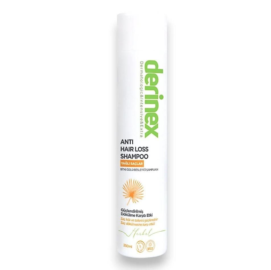 Derinex Yağlı Saçlar İçin Saç Bakım Şampuanı 250 ML