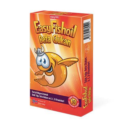 Easyfishoil Beta Glukan Omega 3 30 Tablet