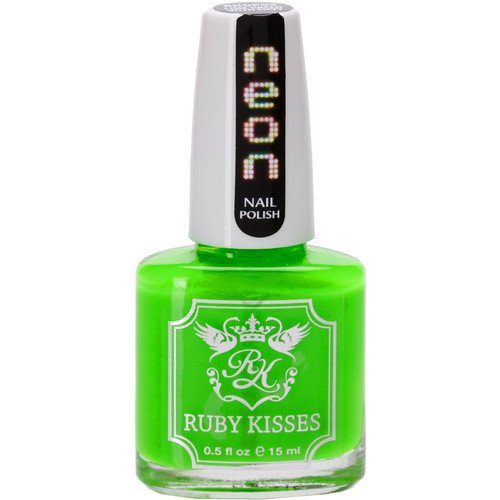 Ruby Kisses Neon Lime Green 15 m l Oje