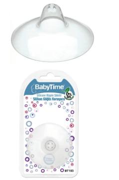 BabyTime Silikon Göğüs Koruyucu