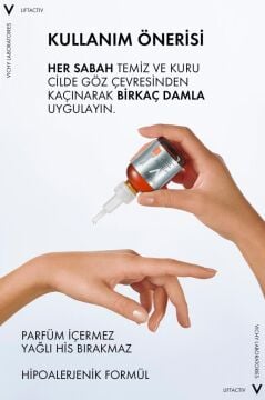 Vichy Liftactiv Supreme %15 Saf C Vitamini Içeren Aydınlatıcı Serum 20ml