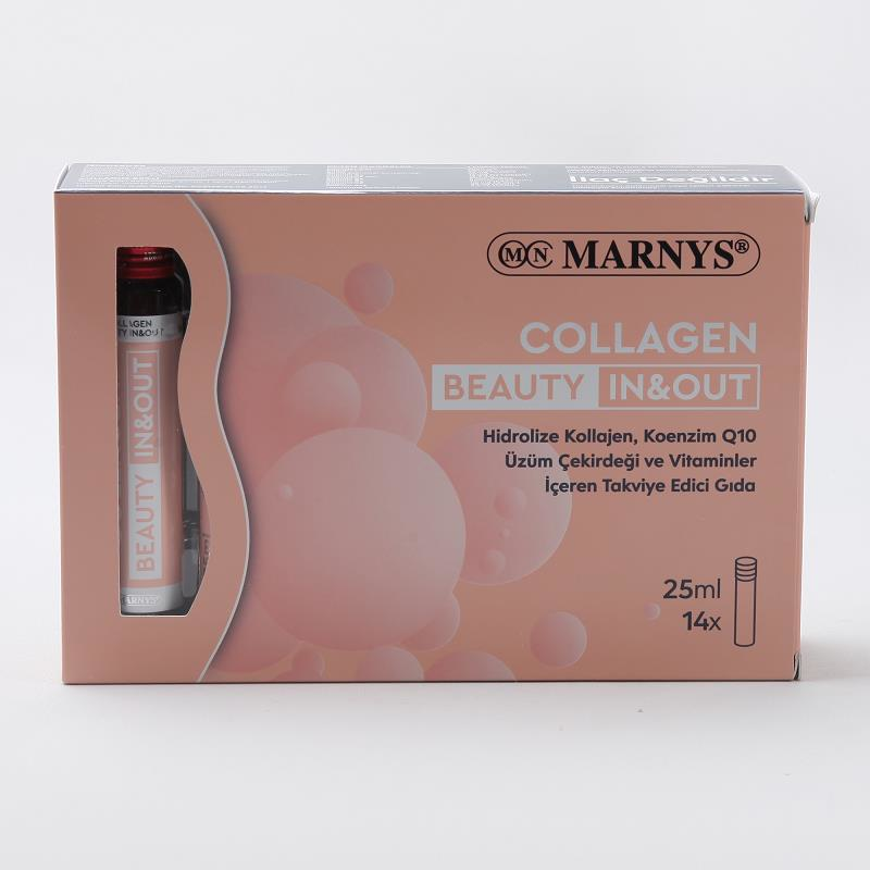 Marnys Collagen Beauty İn Out 14 Flakon Kollajen