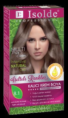 Zigavus Isolde Saç Boyası 8.1 Açık Küllü Kumral