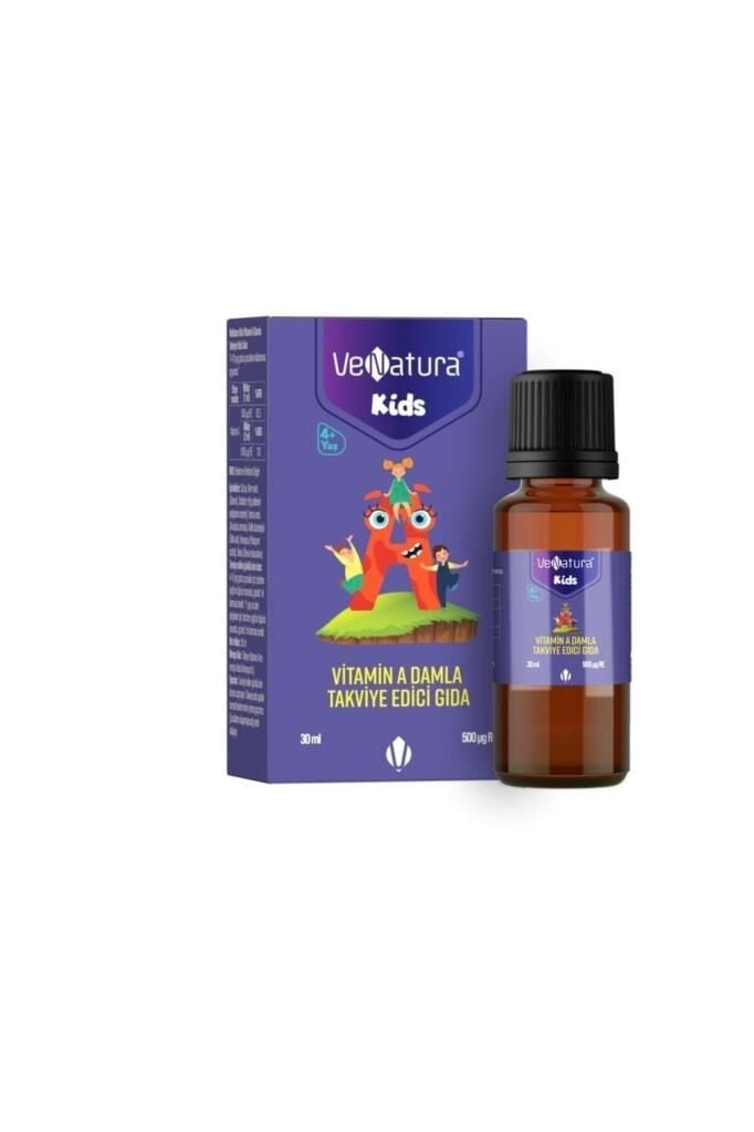VeNatura Kids Vitamin A Damla Takviye Edici Gıda 30 ml
