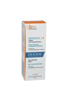 Ducray Keracnyl UV SPF50+ Yağlı Ciltler İçin Güneş Koruyucu 50 ml