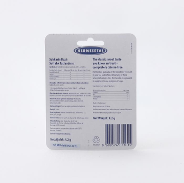 Hermesetas Klasik Tatlandırıcı 300 Tablet