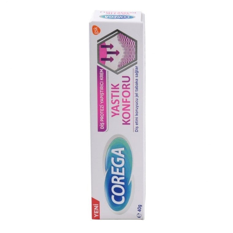 Corega Yastık Konforu Yapıştırıcı Krem 40 gr