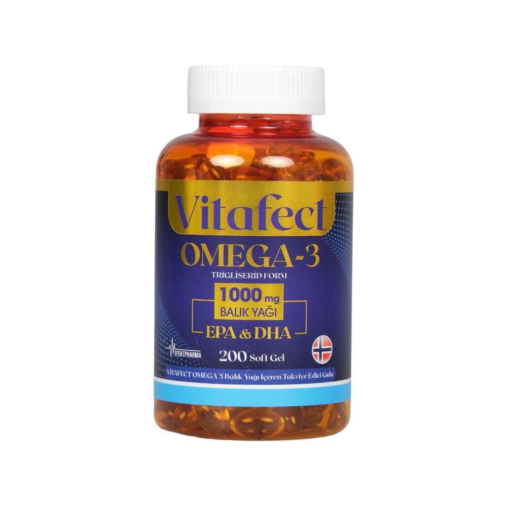 Vitafect Omega 3 1000 MG 200 Softgel