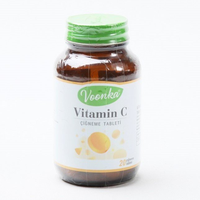 Voonka Vitamin C 20 Adet Çiğneme Tableti