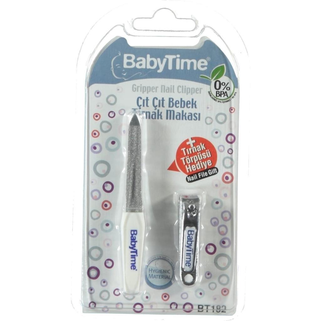 BabyTime Çıt Çıt Tırnak Makası (Törpü Hediyeli )
