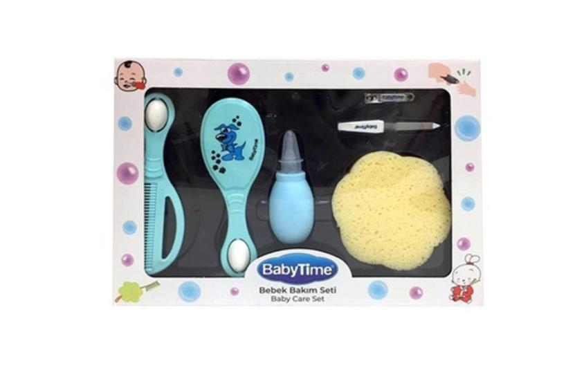BabyTime Bebek Bakım Seti - Mavi