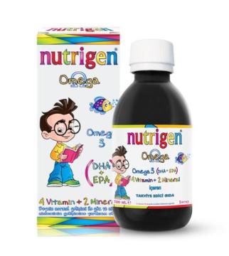 Nutrigen Omega 3 Balık Yağı Portakal Aromalı Şurup 200 ml