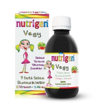 Nutrigen Vegy 200 ml Şurup