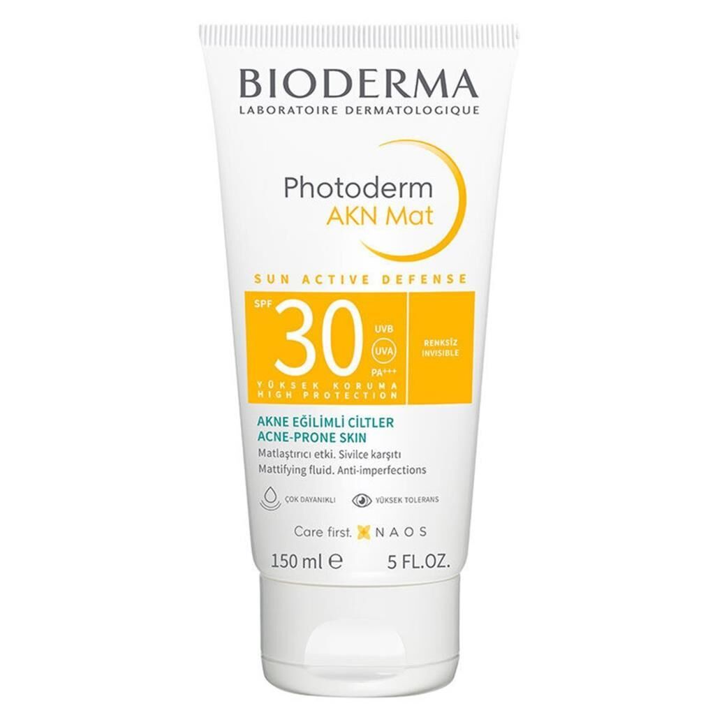 Bioderma Photoderm AKN Mat Güneş Koruyucu Krem SPF30 150 ml