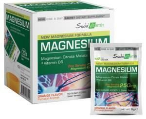 Suda Vitamin Magnezyum Orange Takviye Edici Gıda 6 gr x 20 Saşe
