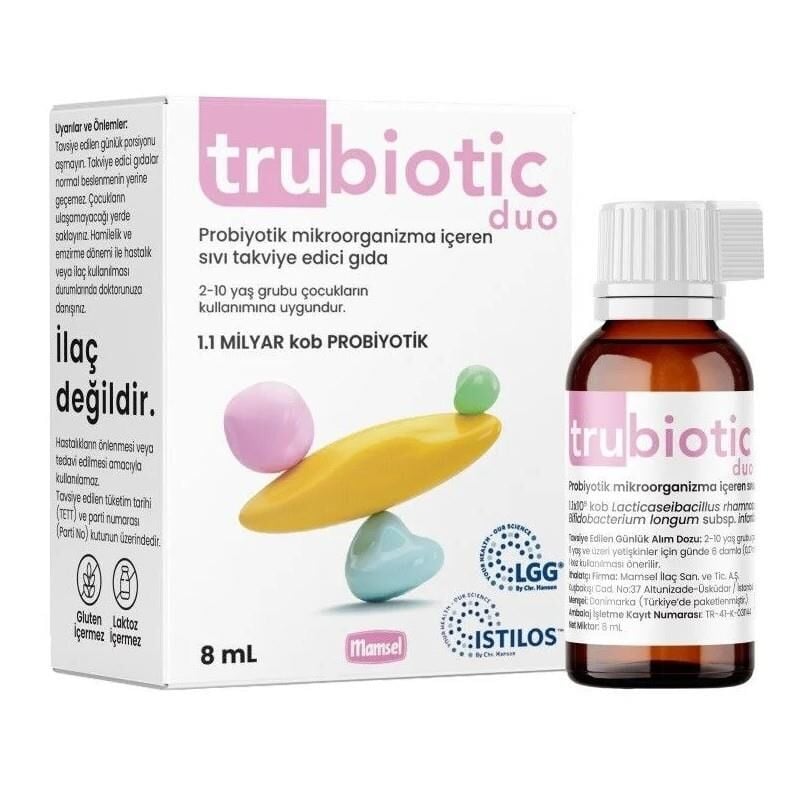 Mamsel Trubiotic Duo Probiyotik 8 ml
