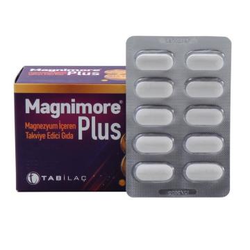 Magnimore Plus Magnezyum İçeren Takviye Edici Gıda 60 Tablet