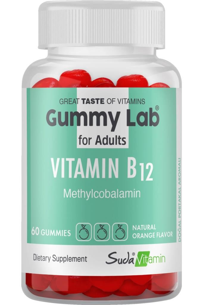 Suda Vitamin Gummy Lab Vitamin B12 60 Gummy