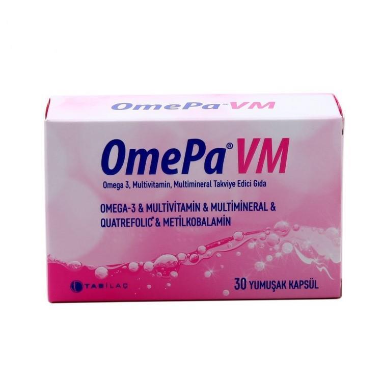 OmePa VM 30 Yumuşak Kapsül