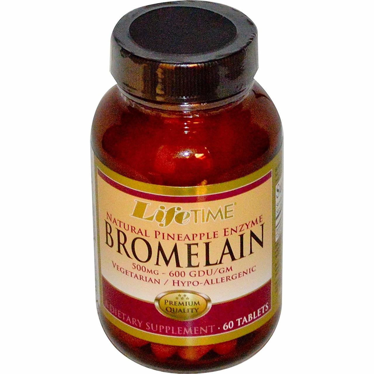 Lifetime Bromelain 60 Tablet