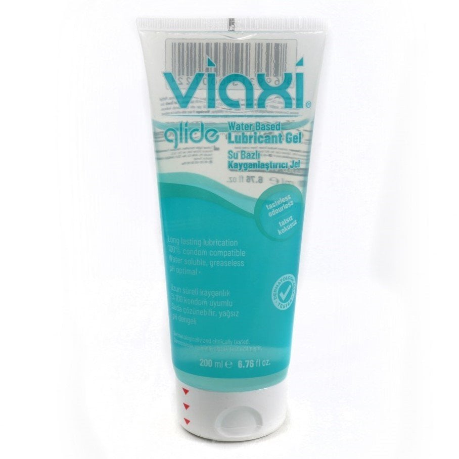 Viaxi Glide Kayganlaştırıcı Su Bazlı Jel Sade 200 ml