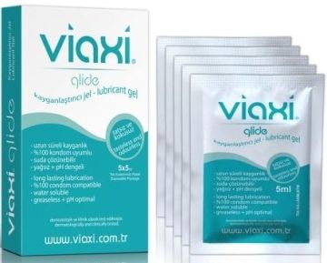Viaxi_Glide Kayganlaştırıcı Jel Sade 5x5 ml