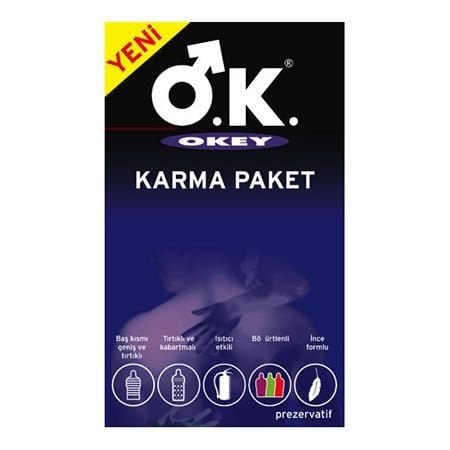 Okey Karma Paket Prezervatif 10 lu
