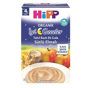 Hipp Organik İyi Geceler Sütlü Elmalı 250 g