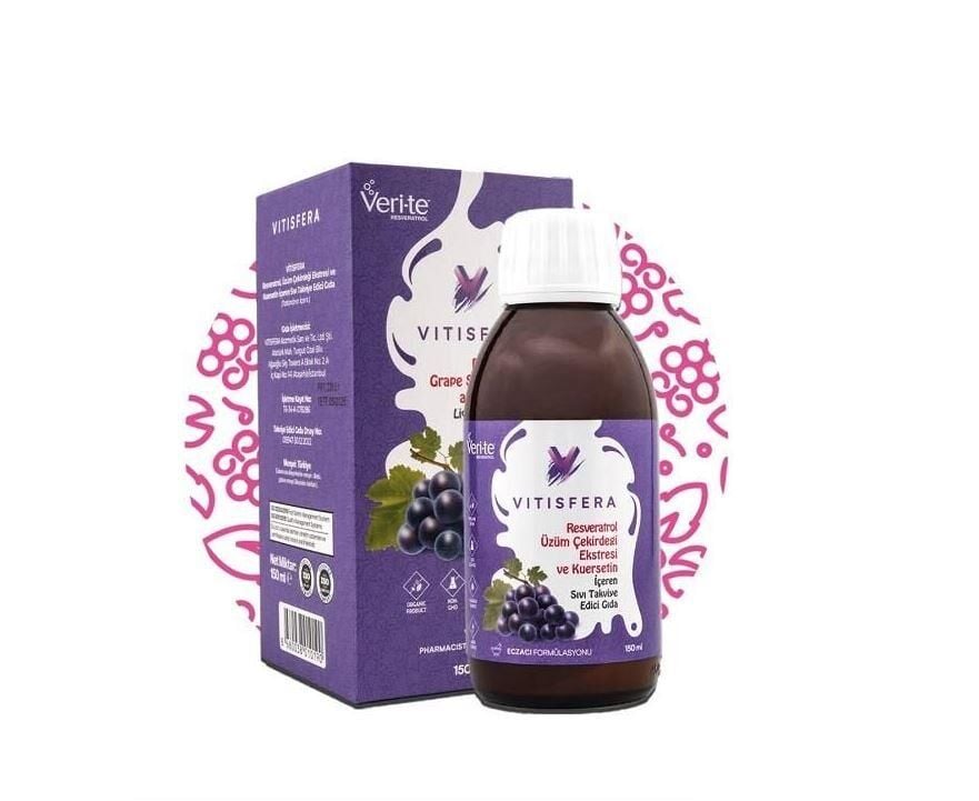 Vitisfera Resveratrol Şurup Orman Meyveleri Aromalı 150 ml