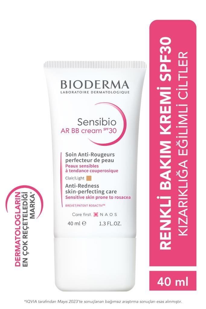 Bioderma Sensibio AR BB Cream Light Spf30 40ml