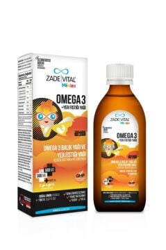 Zade Vital Miniza Omega 3 - Yer Fıstığı Yağı İçeren Sıvı Takviye Edici Gıda 150 ml