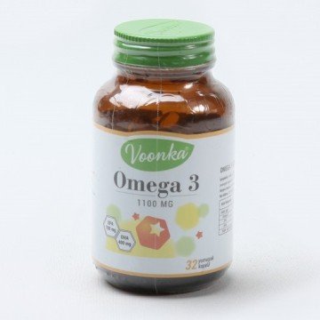 Voonka Omega 3 1100 mg 32 Kapsül
